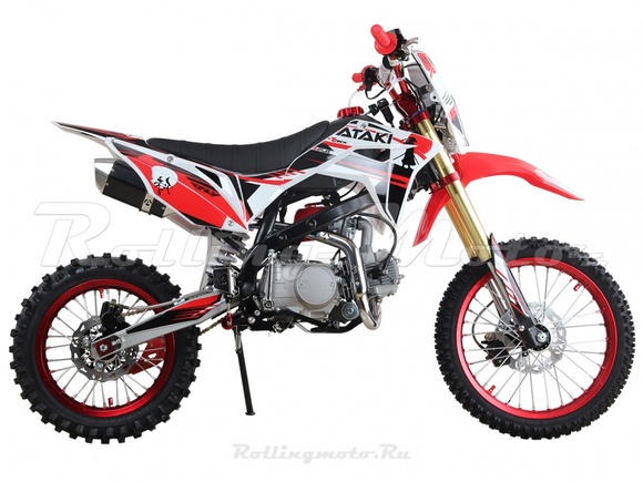 Питбайк ATAKI START YX125EM 17/14 CRF Rollingmoto (эл. стартер) pitbikemarket.ru