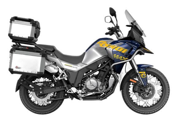 Мотоцикл CYCLONE RX401 (SR400GY-2D) Синий pitbikemarket.ru
