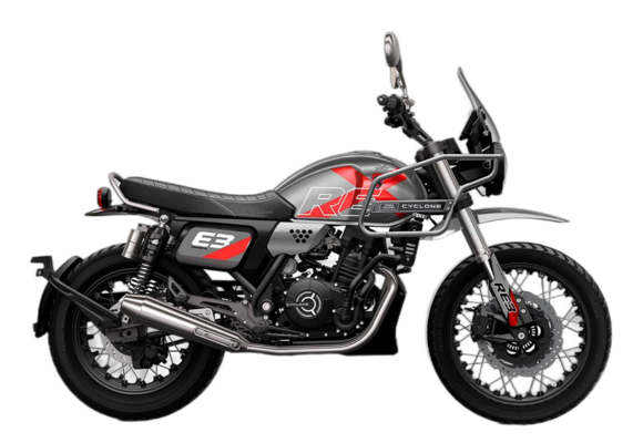 Мотоцикл CYCLONE RE3 Scrambler (SR400-A) Серый pitbikemarket.ru