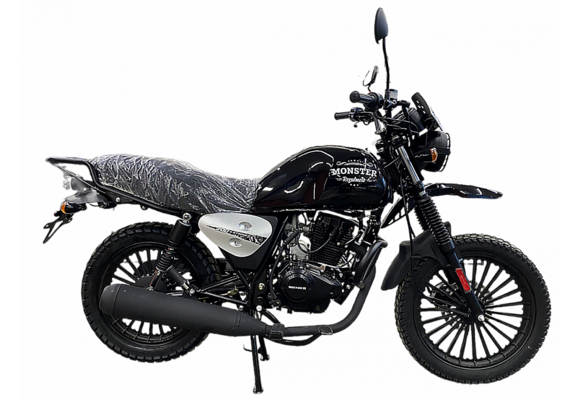 Мотоцикл Regulmoto Monster ПТС (Черный) pitbikemarket.ru