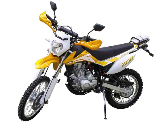Мотоцикл Racer RC200GY-C2 Enduro (желтый) (Россия)