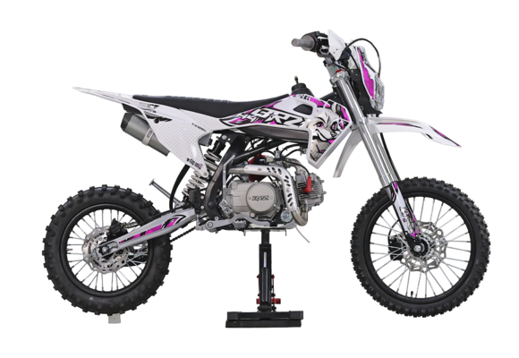 Питбайк BRZ H4 YX125s 17/14 (полуавтомат, электростартер)