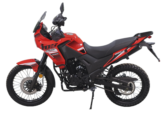 Мотоцикл дорожный турэндуро LONCIN MS250 (красный)