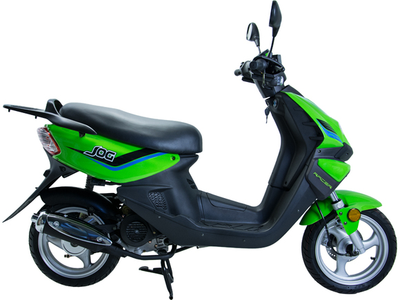 Скутер Racer RC50QT-3X Jog (зеленый) (Россия)