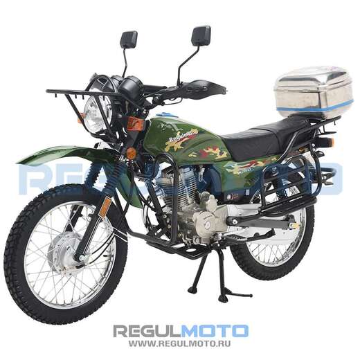 Мотоцикл Regulmoto SK200-22 ПТС (Зеленый)