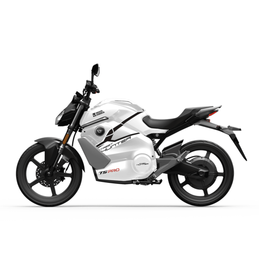 Электромотоцикл WHITE SIBERIA SUPER SOCO STREET HUNTER PRO (Белый)