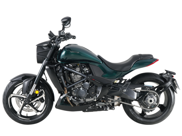 Мотоцикл ZONTES ZT350-S (4T ZT184MP EFI) 17/17 ПТС Зеленый