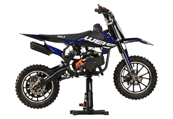 Питбайк WELS Mini Cross 2T (Синий) 10/10