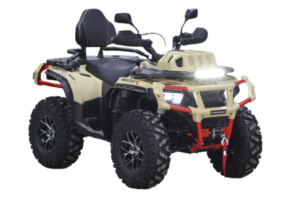 Квадроцикл взрослый двухместный GT-RACER MAX 550 4x4 EFI EPS (желтый)