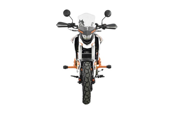 Мотоцикл турэндуро ROCKOT HOUND 250 2.0 (белый/оранжевый, ЭПТС)