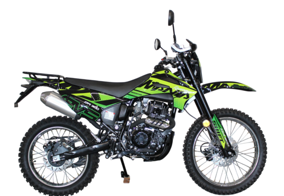 Мотоцикл Racer RC300-GY8B BOOSTER (Зеленый)