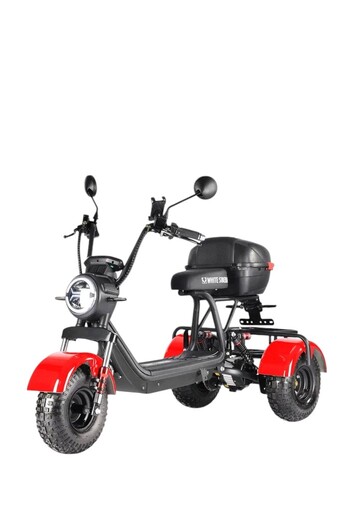 Электротрицикл WHITE SIBERIA TRIKE MINI RED 1500W