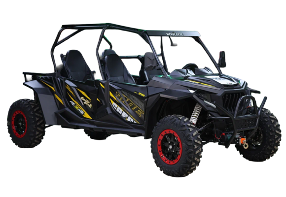 Багги HOOLEOX ZQ800 х4 Черно-красный (ПСМ)