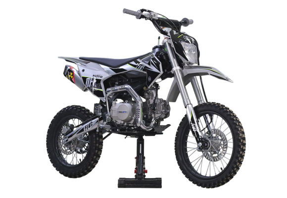 Питбайк Regulmoto FIVE EA (полуавтомат КПП) (Серый/ черный)