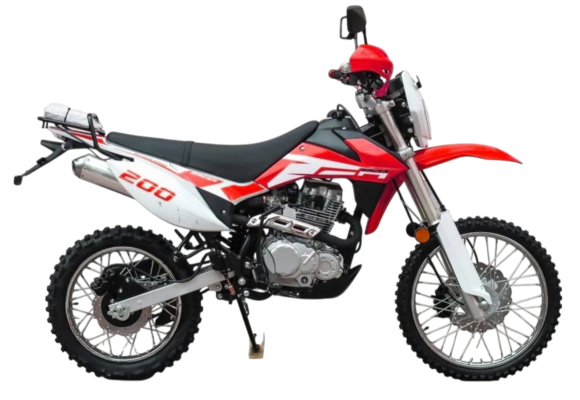 Мотоцикл Racer RC200GY-C2 Enduro (красный) (Россия)