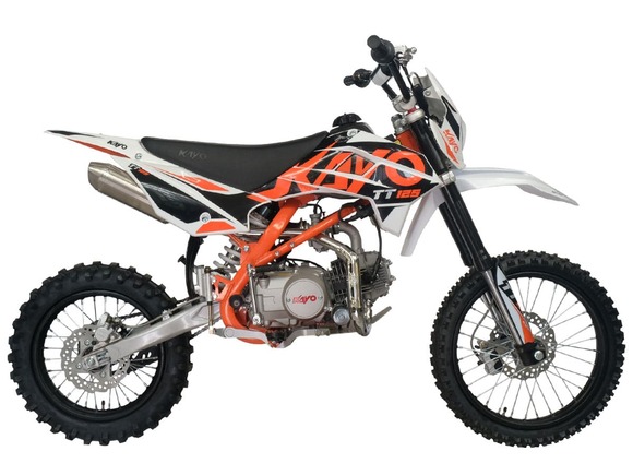 Питбайк KAYO BASIC K125EA 17/14 KRZ (п/автомат, эл. стартер)