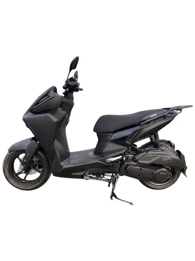 Скутер VENTO (VMC) CYCLONE BY49QT-5A 49 см3 СЕРИЯ T1700 (LED панель, CBS, USB) MATT BLACK