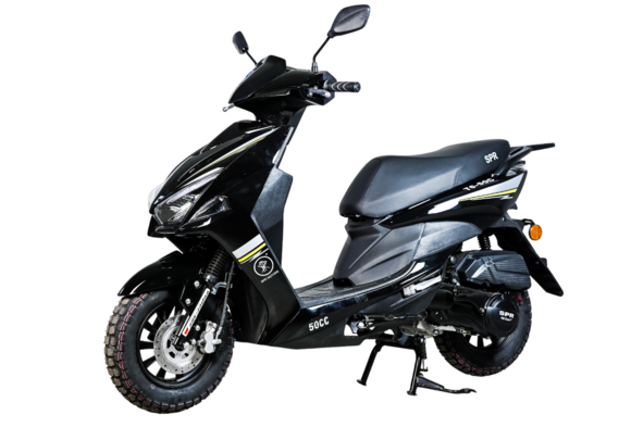 Скутер SPRMOTORS FS (Choke new) (Черный)
