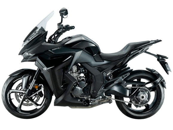 Мотоцикл ZONTES ZT350-X1 (4T ZT184MP EFI) 17/17 ПТС Черный