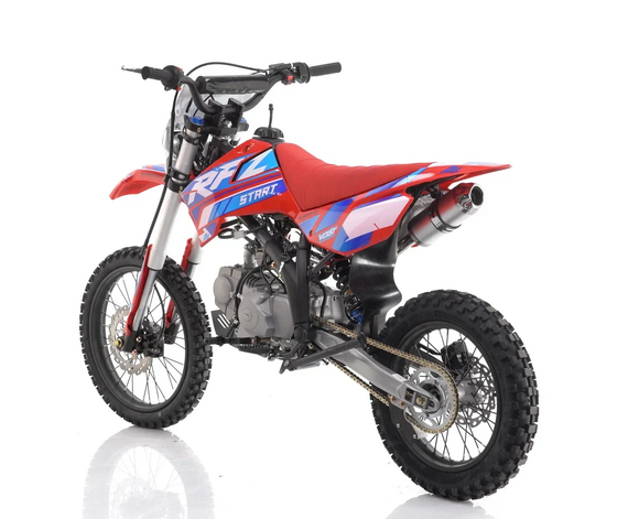Питбайк Apollo RFZ START 125X-LE, 17/14 красный