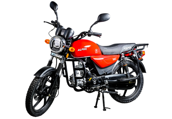 Мопед SPRMOTORS Alpha NEW (Красный)