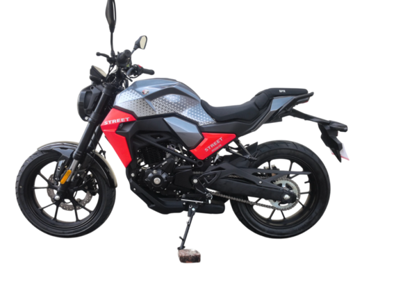 Мотоцикл дорожный SPRMOTORS STREET 250 (Серый/красный)