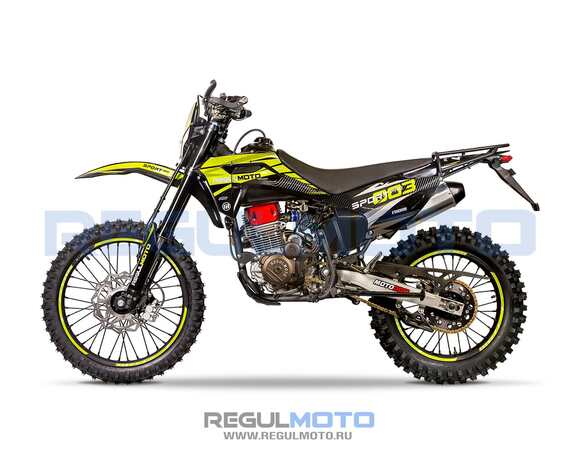 Мотоцикл Regulmoto Sport-003 PR PRO 300 (4 valves) 6 передач ПТС (Черный/желтый)