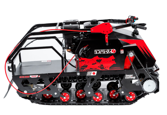Мотобуксировщик IKUDZO-YAMAHA LONG 2.0 1700/500 EKR15/ESR15 (РЕВЕРС, МАХ-комплектация)