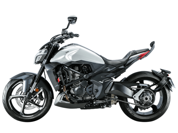 Мотоцикл ZONTES ZT350-V1 (4T ZT184MP EFI) 17/17 ПТС Серебристый
