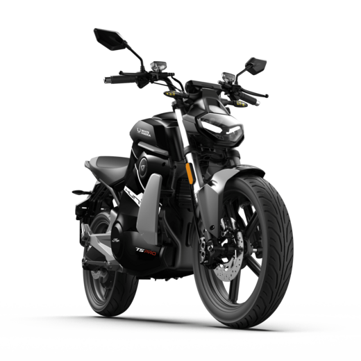 Электромотоцикл WHITE SIBERIA SUPER SOCO STREET HUNTER PRO (Черный)