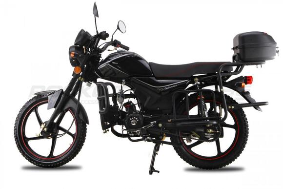 Мопед ROCKOT ALPHA TOURIST RM50-1 (черный глянцевый)