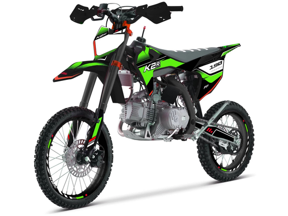 Питбайк K2R PF 190 Lime/Black