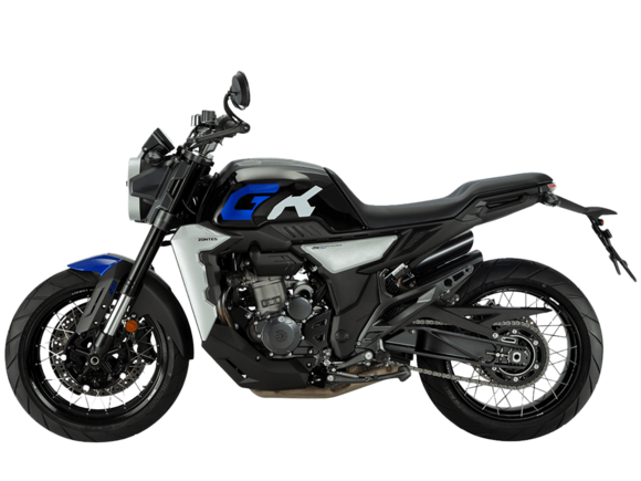 Мотоцикл ZONTES ZT350-GK (4T ZT184MP EFI) 17/17 черный/синий