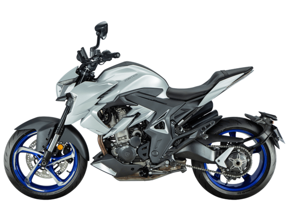 Мотоцикл ZONTES ZT350-R1 (4T ZT184MP EFI) 17/17 ПТС Серебристый
