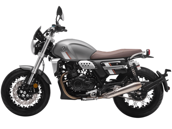 Мотоцикл CYCLONE RE401 (SR400-B) Серый (ПТС)