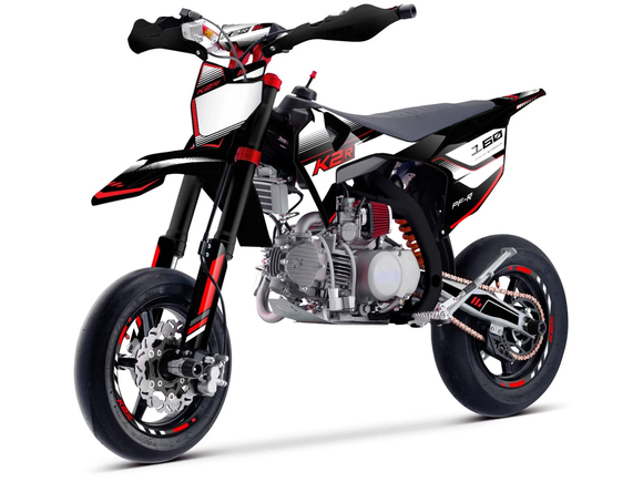 Питбайк K2R PF-R 160 Red/White