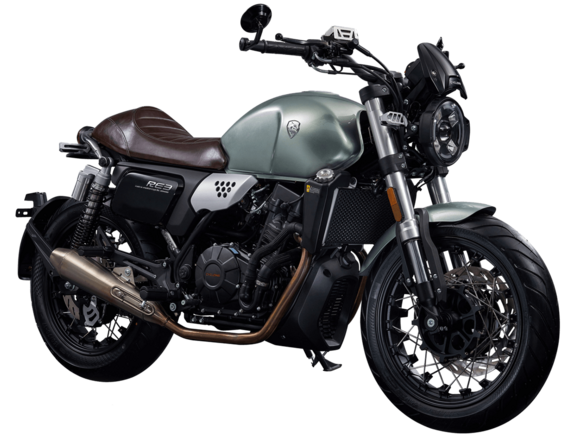 Мотоцикл CYCLONE RE3 (SR400) Зеленый (ПТС)