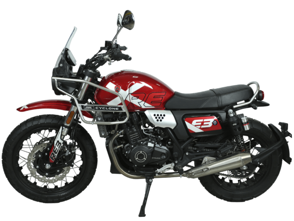 Мотоцикл CYCLONE RE3 Scrambler (SR400-A) Красный