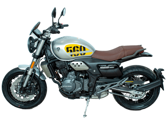 Мотоцикл CYCLONE RE5 (SR600) Серебристый