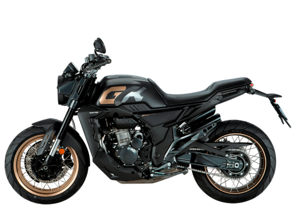 Мотоцикл ZONTES ZT350-GK (4T ZT184MP EFI) 17/17 черный/золотой