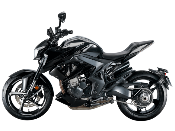 Мотоцикл ZONTES ZT350-R1 (4T ZT184MP EFI) 17/17 ПТС черный