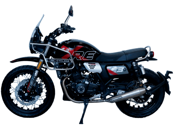 Мотоцикл CYCLONE RE3 Scrambler (SR400-A) Черный
