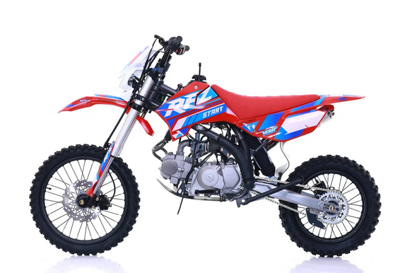 Питбайк Apollo RFZ START 150X-LE, 17/14 Красный