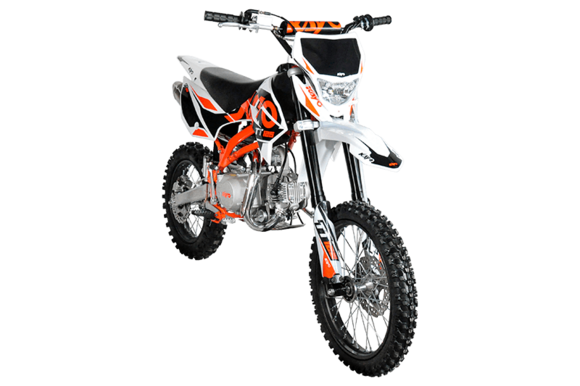Питбайк KAYO BASIC TT125EA 17/14 KRZ (п/автомат, эл. стартер)