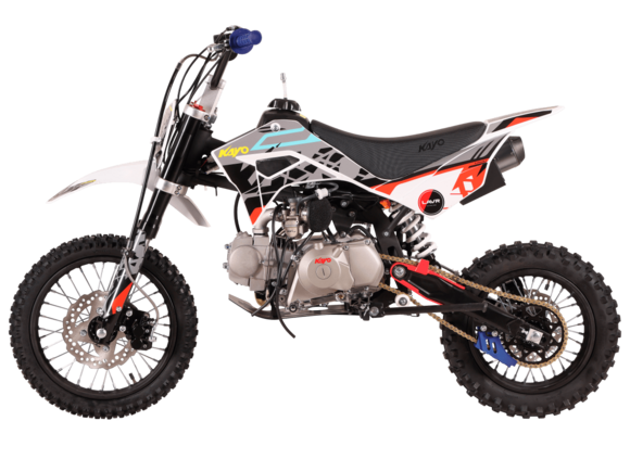 Питбайк KAYO Mini K125EM (механ. сцепл., эл. стартер) 2026