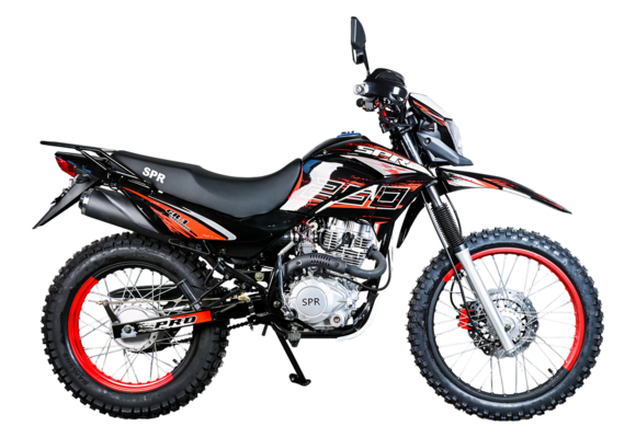 Мотоцикл SPRMOTORS CrossRoad-1 (Черный)