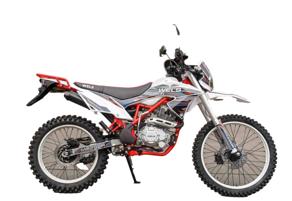 Мотоцикл WELS MX-250 R красный
