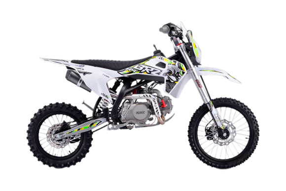 Питбайк BRZ H4 YX125 17/14 (фара, электростартер)