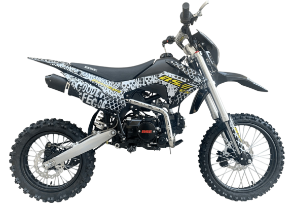 Питбайк BSE EX 14/12 Max13 White Yellow (030)