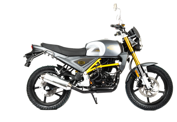 Мотоцикл Motoland SCRAMBLER 250 Черный карбон